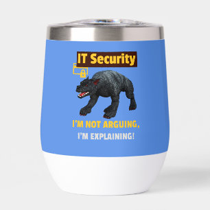 Funny IT Security Explaining Tech Humour Design