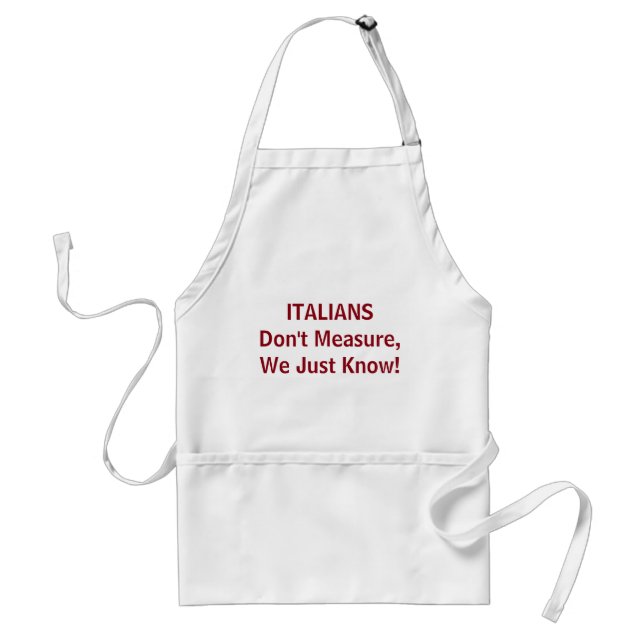 Funny Italian Apron Gift (Front)