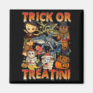 Funny Italian Brain Rot Italian Brainrot Halloween Magnet
