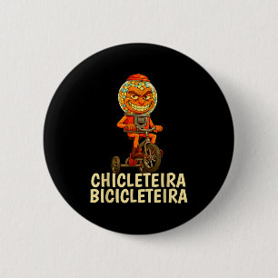 Funny Italian Brainrot Kids Meme Chicleteira Bicic 6 Cm Round Badge
