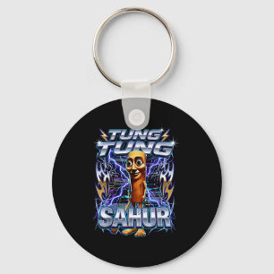 Funny Italian Brainrot Tung Tung Tung Sahur Key Ring