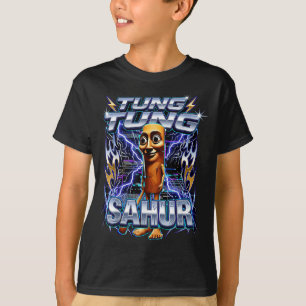 Funny Italian Brainrot Tung Tung Tung Sahur T-Shirt