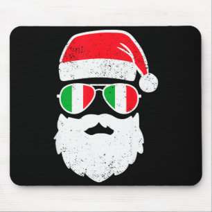 Funny Italian Christmas Pajama Funny Italian Match Mouse Pad