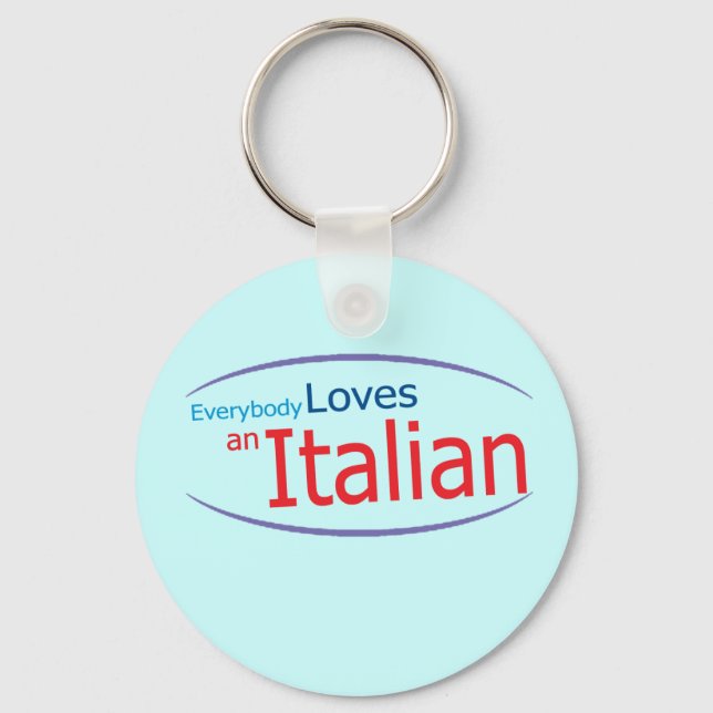 Funny Italian Keychain (Front)