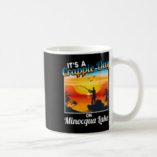 Funny It's A Crappie Day On Minocqua Lake Coffee Mug