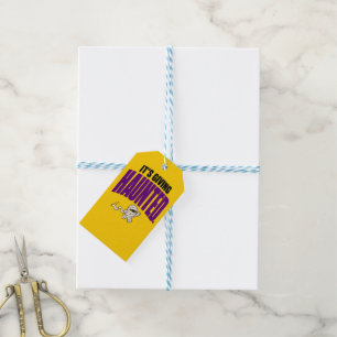 Funny It's Giving Haunted Retro Mummy Halloween Gift Tags