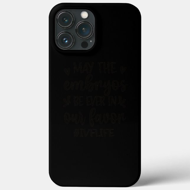 Funny IVF Life IVF Transfer Day Retrieval Day IVF Case-Mate iPhone Case (Back)