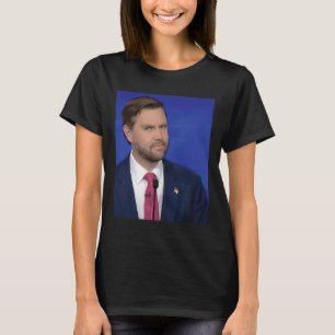 Funny J.d Vance Meme Vice President Dete Face  T-Shirt
