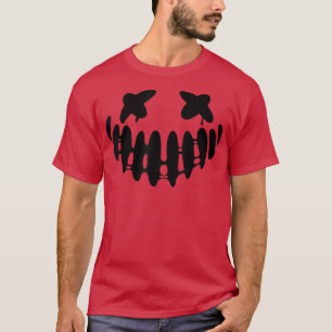 Funny Jack O Lantern Face Pumpkin Scary Halloween  T-Shirt