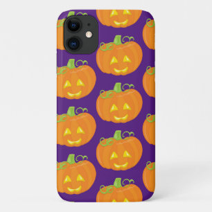 Funny Jack O'Lantern Pumpkin Halloween Pattern Case-Mate iPhone Case