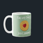 Funny Jammy Dodger Biscuit Mug<br><div class="desc">A funny jammy dodger biscuit mug. An ideal gift for the ultimate biscuit eater!</div>