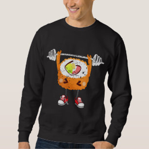 Funny Japanese Food Gym Weightlifting Gift T-Shirt Sweatshirt
