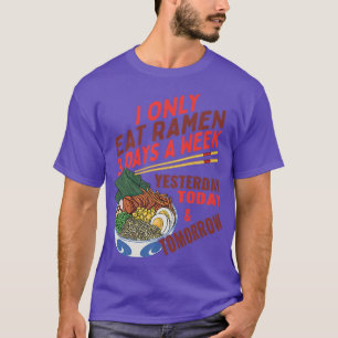 Funny Japanese Food Instant Soups Ramen Bowl Lover T-Shirt