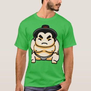 Funny Japanese Sumo  T-Shirt
