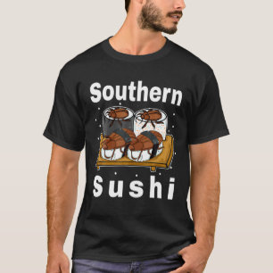 Funny Japanese Sushi Clothes For Kids Food Kawaii T-Shirt