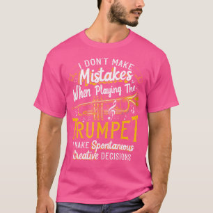 Funny Jazz Trumpet Player Saying Creative Jazz Tru T-Shirt