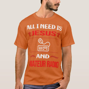 Funny Jesus Amateur Radio Ham Radio T-Shirt