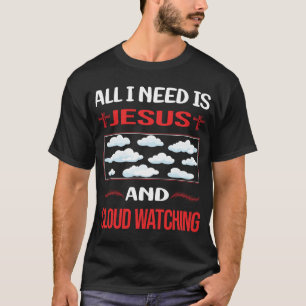 Funny Jesus Cloud Watching T-Shirt