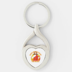 Funny Jesus Key Ring