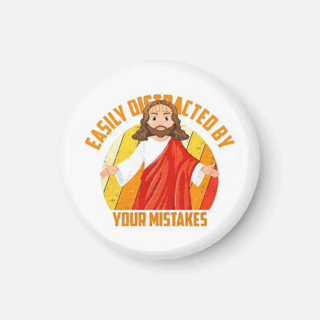 Funny Jesus Magnet (Front)