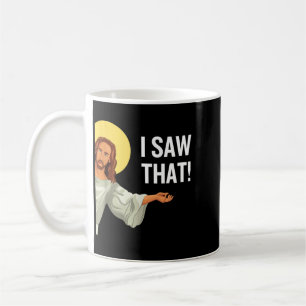 Funny Jesus Meme Saw That Christian Quote God Is Coffee Mug