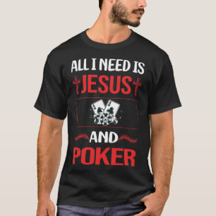 Funny Jesus Poker T-Shirt