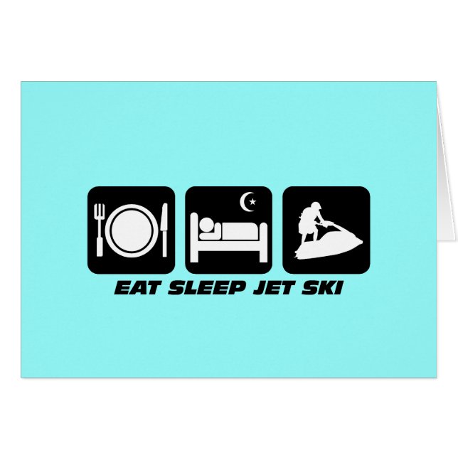 Funny jet ski (Front Horizontal)