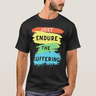 Funny Jets Just Endure The Suffering Football T-Shirt