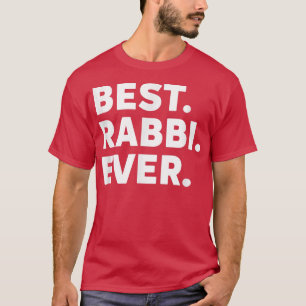 Funny Jewish Rabbi Best Rabbi Ever For Purim Costu T-Shirt