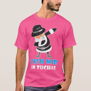 Funny Jewish s Rabbi Kish Mir In Tuchas Hanukkah J T-Shirt