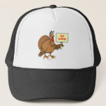 FUNNY JEWISH THNAKSGIVUKKAH HANUKKAH GIFTS TRUCKER HAT<br><div class="desc">GIVE THESE TURKEY HOLDING "EAT LATKES" SIGN GIFTSTO FAMILY AND FRIENDS OR YOURSELF ON THIS UNIQUE THANKSGIVUKAH AMERICAN JEWISH HANUKKAH HOLIDAY. WEAR A SHIRT TO THE THANKSGIVING DINNER, BRING A HOSTESS APRON GIFT, OR JUST GIVE OUT A VARIETY OF NOVELTY CHANUKAH PRESENTS . WHO NEEDS TURKEY WHEN LATKES ARE AVAILABLE!...</div>