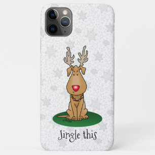 Funny Jingle This Red Nose Reindeer Dog Cute Case-Mate iPhone Case