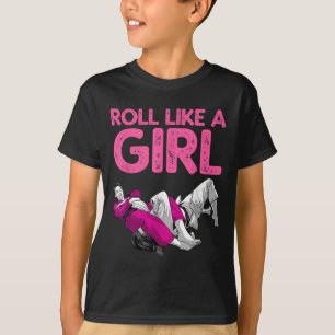 Funny Jiu Jitsu Art For Women Girls Kids Brazilian T-Shirt