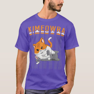 Funny Jiu Jitsu Kimura Kimeowra Cat 290 T-Shirt