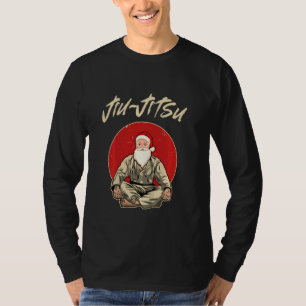 Funny Jiu Jitsu Santa Brazilian Mma Bjj Pyjamas Ch T-Shirt