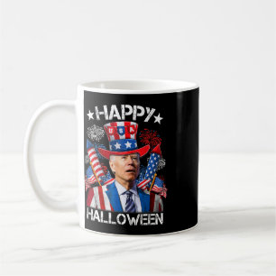 Funny Joe Biden 4th Of July Shirt Happy Halloween Coffee Mug