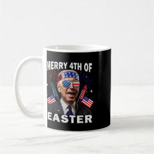 Funny Joe Biden 4th Of July Shirt Merry 4th Of Eas Coffee Mug
