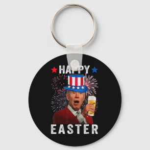 Funny Joe Biden Confused Happy Easter For 4th Of J Key Ring
