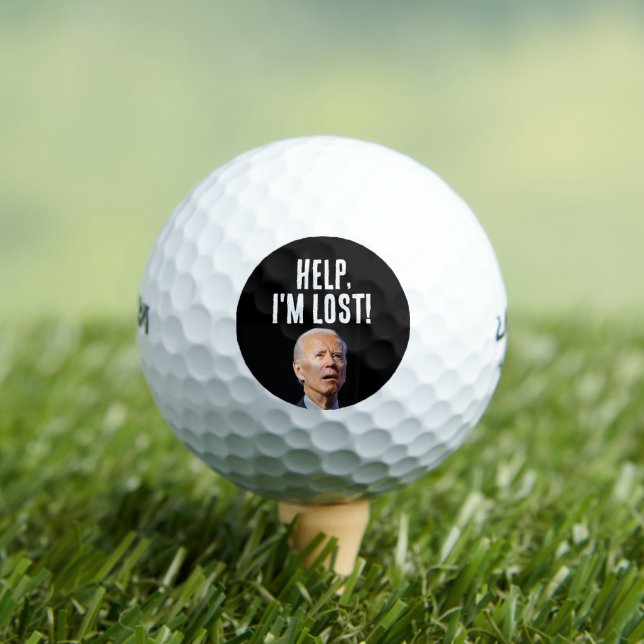 FUNNY JOE BIDEN GOLF BALLS FOR DAD (Insitu Tee)
