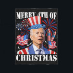 Funny Joe Biden Merry 4th Of Christmas 4th Of July Fleece Blanket<br><div class="desc">Funny Joe Biden Merry 4th Of Christmas 4th Of July Firework 1</div>