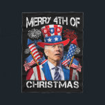Funny Joe Biden Merry 4th Of Christmas 4th Of July Fleece Blanket<br><div class="desc">Funny Joe Biden Merry 4th Of Christmas 4th Of July Firework</div>