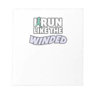 Funny Jogger Runner I Run Like The Winded Running Notepad