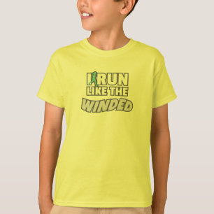 Funny Jogger Runner I Run Like The Winded Running T-Shirt