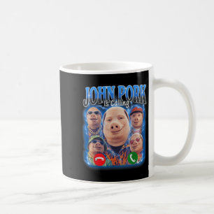 Funny John Rk Is Calling Meme Vintage John Rk Boot Coffee Mug