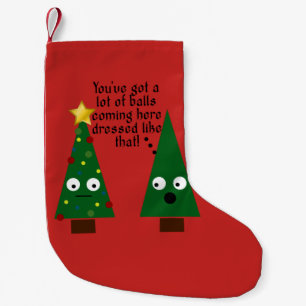 Funny Joke Christmas Stocking