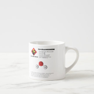 Funny Joke Dihydrogen Monoxide (H2O) Chemistry Espresso Cup