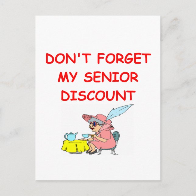 funny joke for you postcard (Front)