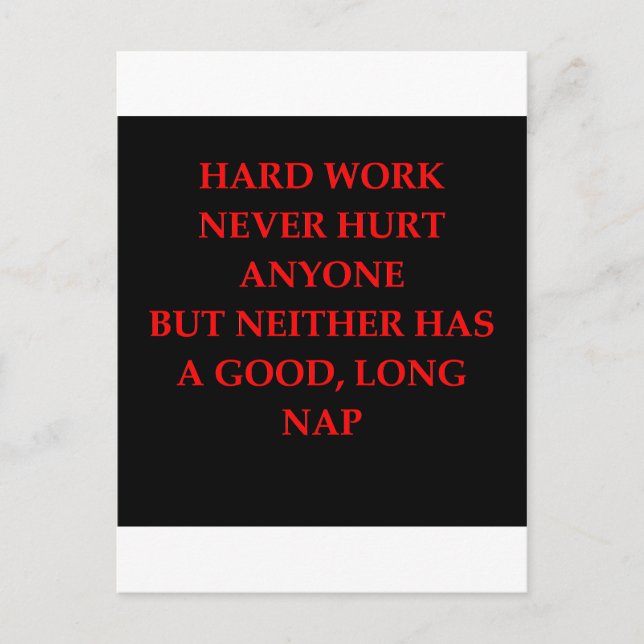 funny joke for you postcard (Front)