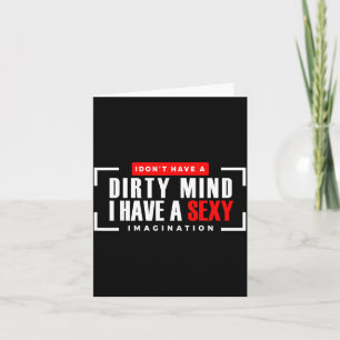 Funny Jokes Saying Men Women Novelty Apparel I Don Card