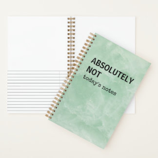 Funny Journal | Absolutely Not